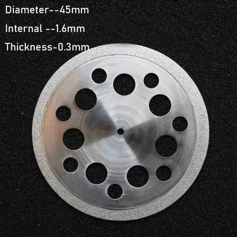 Dental Cutting Plaster Disc Zigzag Disc Lab Polishing Diamond Sided Sever Precision Wheel Mandrels Divide Dental Restorative