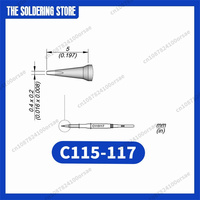 C115 117 Cartridge for JBC NASE/NANE SUGON AIFEN T115 Soldering Handle, жало C115 Tip Replacement Accessory Tool