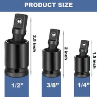 360° 90° Swivel Air Cannon Adapter Universal Pneumatic Socket Joint for Impact Wrenches Drills Industrial Tools 3