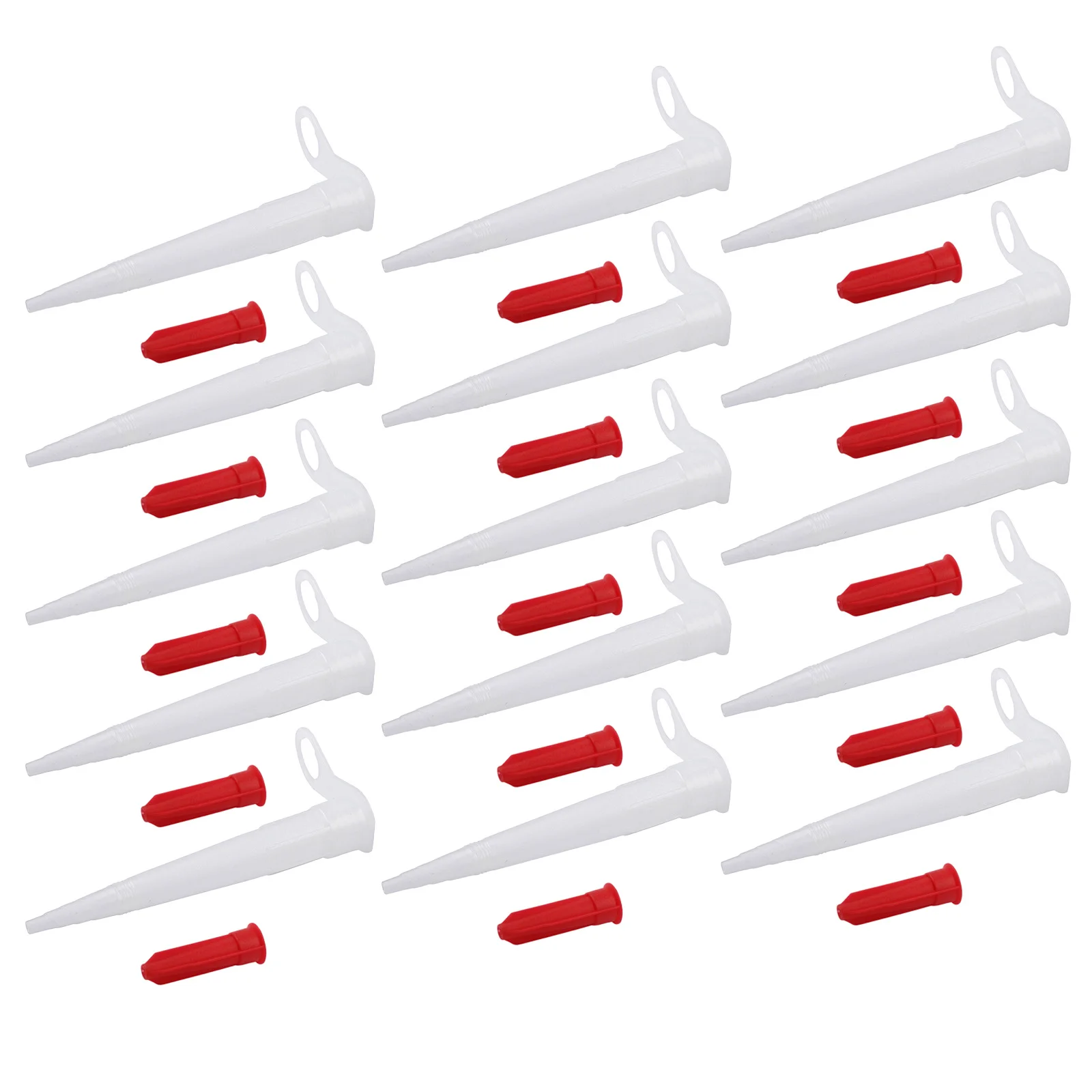 Nozzle Cap Replacement for EU3 Caulk Cartridges with Dual-Function Threaded Design for Sealing and Cutting Flexibility