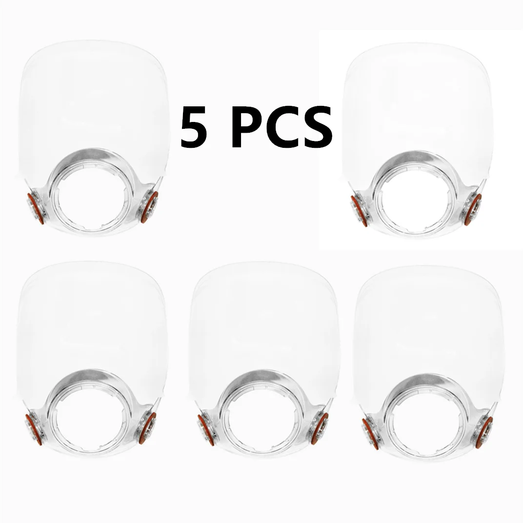 5 Pcs/Lot 6898 Face Shield For 3M 6800 Mask Replace Accessory HD Anti-Fog Screen