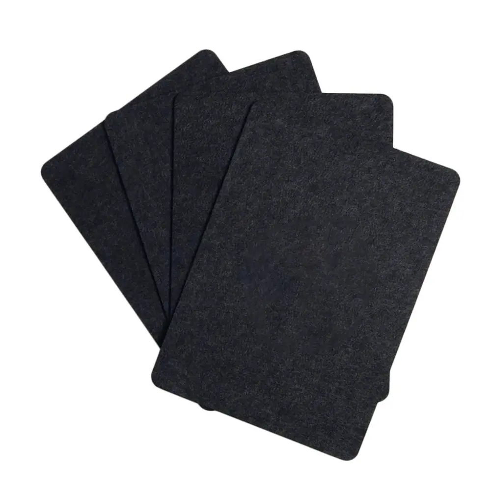 Juego de Manteles Individuales de Fieltro Resistentes al Calor, Antideslizantes, para Hogar, Hotel, Restaurante, Fiesta, Buffet, Decoración