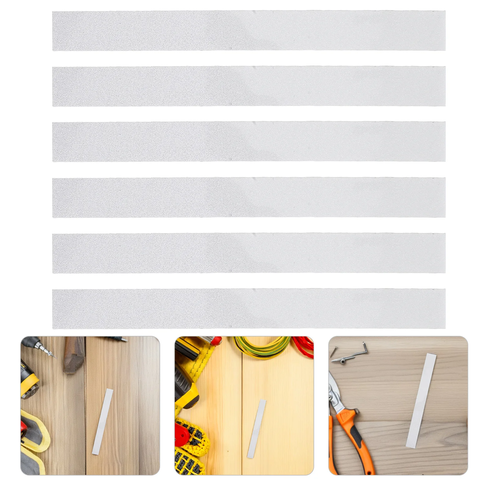 10Pcs Tachometer Reflective Tape Stickers Speed Tester Strips High Visibility Self Adhesive Accurate Reflection for Optical