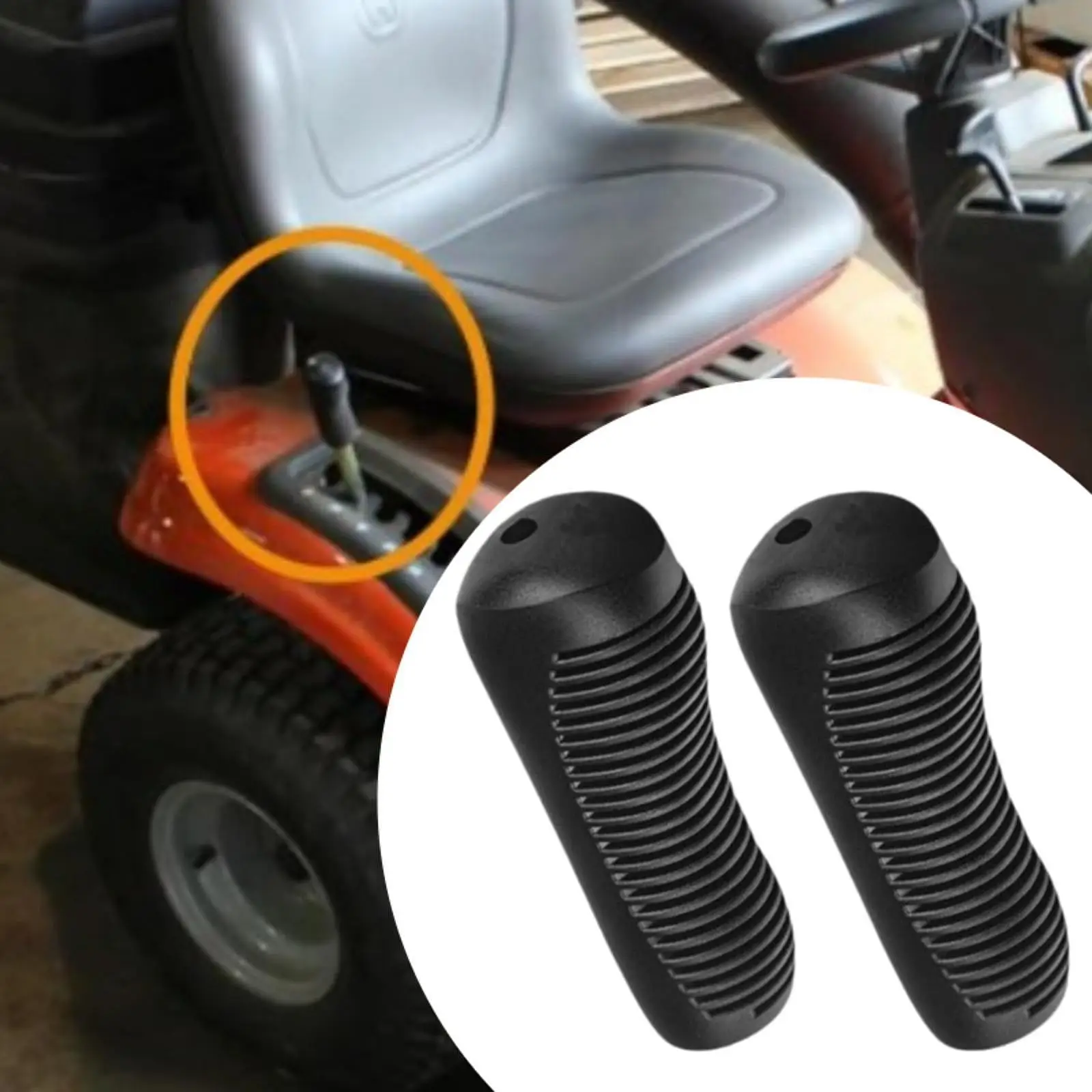 

2Pcs Lawn Tractor Deck Lift Handles 532411555 Lawn Mower Handles for 96022000902 96022001002 96022000702 96043004400 917287140