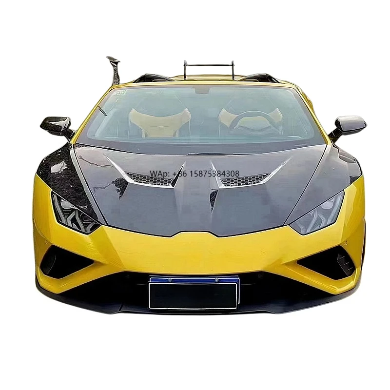 

Best Fitment Car Carbon Fiber Engine Hood for Huracan LP610 LP580 Tuning Vorsteiner Style Carbon Fibre Engine Hood