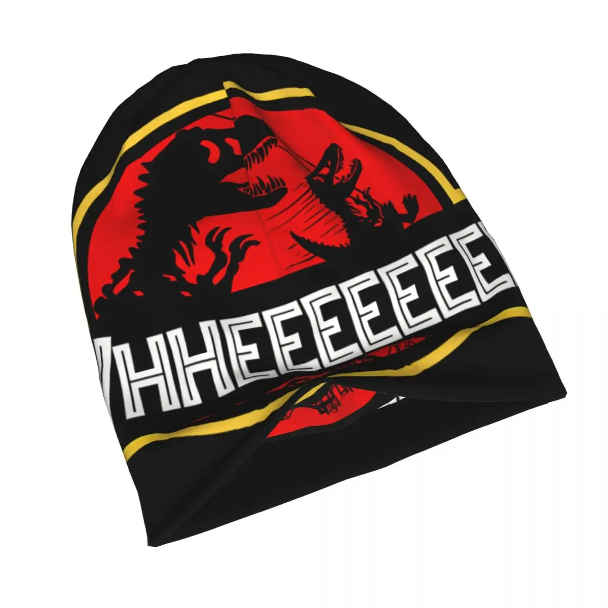 Bonnet Hats Jurassic Park Film Men Women's Thin Skullies Beanies Hat Whheeeee Autumn Spring Warm Cap Design Caps