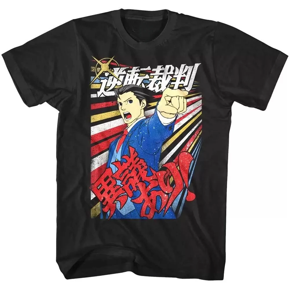 Ace Attorney Igiari Graphic T-Shirt Cotton Men Women Streetwear Tee