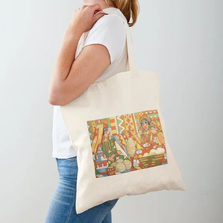 

Amazigh Berber Traditional culture Tote Bag tote bag custom Canvas hand bags shopper bags