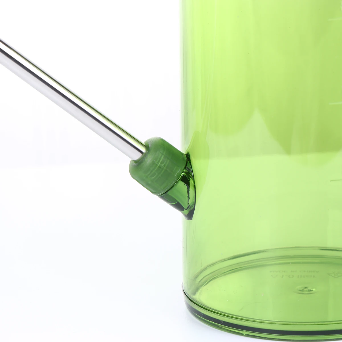 

1pcs Large Capacity Watering Can Long Mouth Design Portable Garden Kettle For Home Office Hospital School Green Transparent