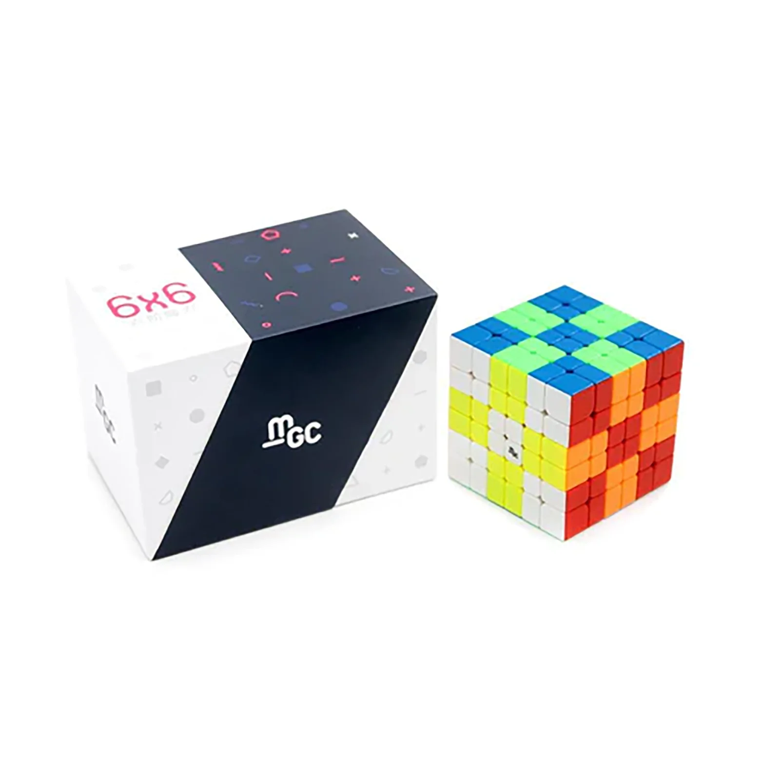 

YJ MGC 6x6 Magnetic Magic Speed Cube Professional Yongjun 6x6x6 M Cubo Magico Educational Puzzle Toys