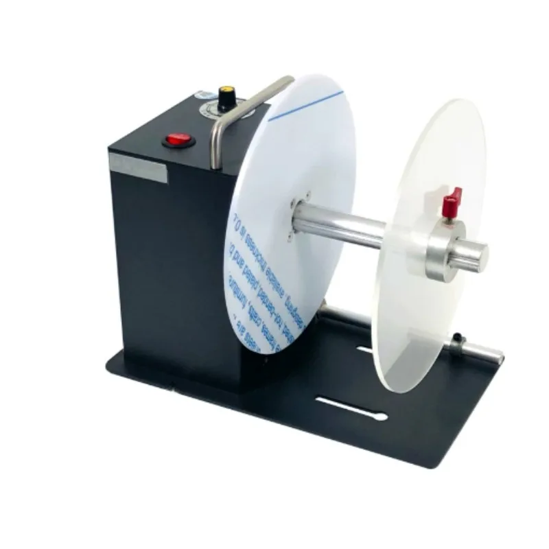 F202 Automatic Label Rewinder, Two-way Self-adhesive Barcode Label Recycling Machine