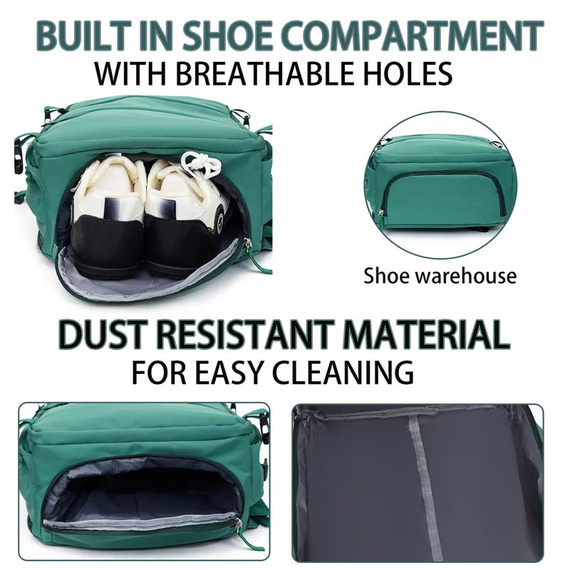 2025 Multi Functional Large Capacity Backpack, Travel Backpack, Outdoor Short Distance Business Travel