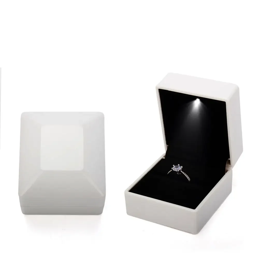 Jewelry Box with Light for Engagement Rings
