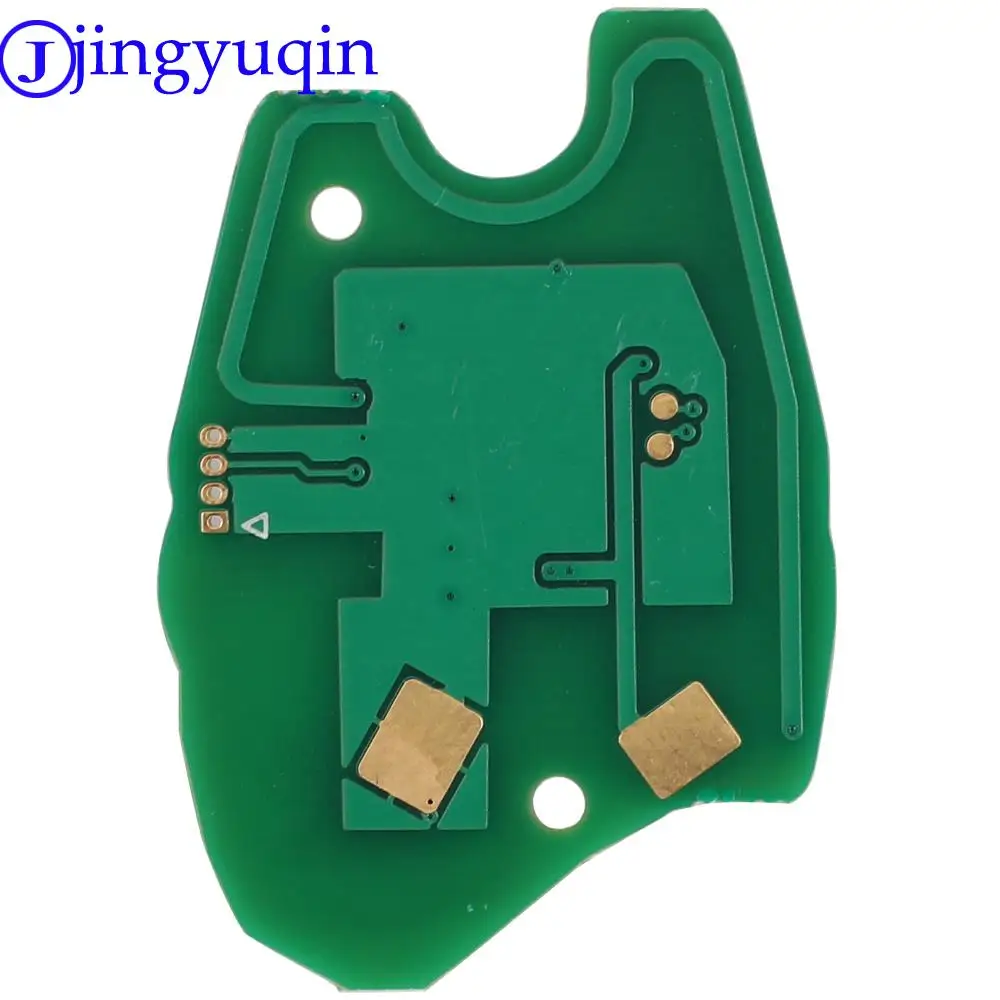 Jingyuqin Kunci Jarak Jauh PCF7946/Pcf7947/4A Chip 434MHz untuk Renault Trafic Vivola Primastar Movano Kontrol Pengganti Fob Tanpa Kunci