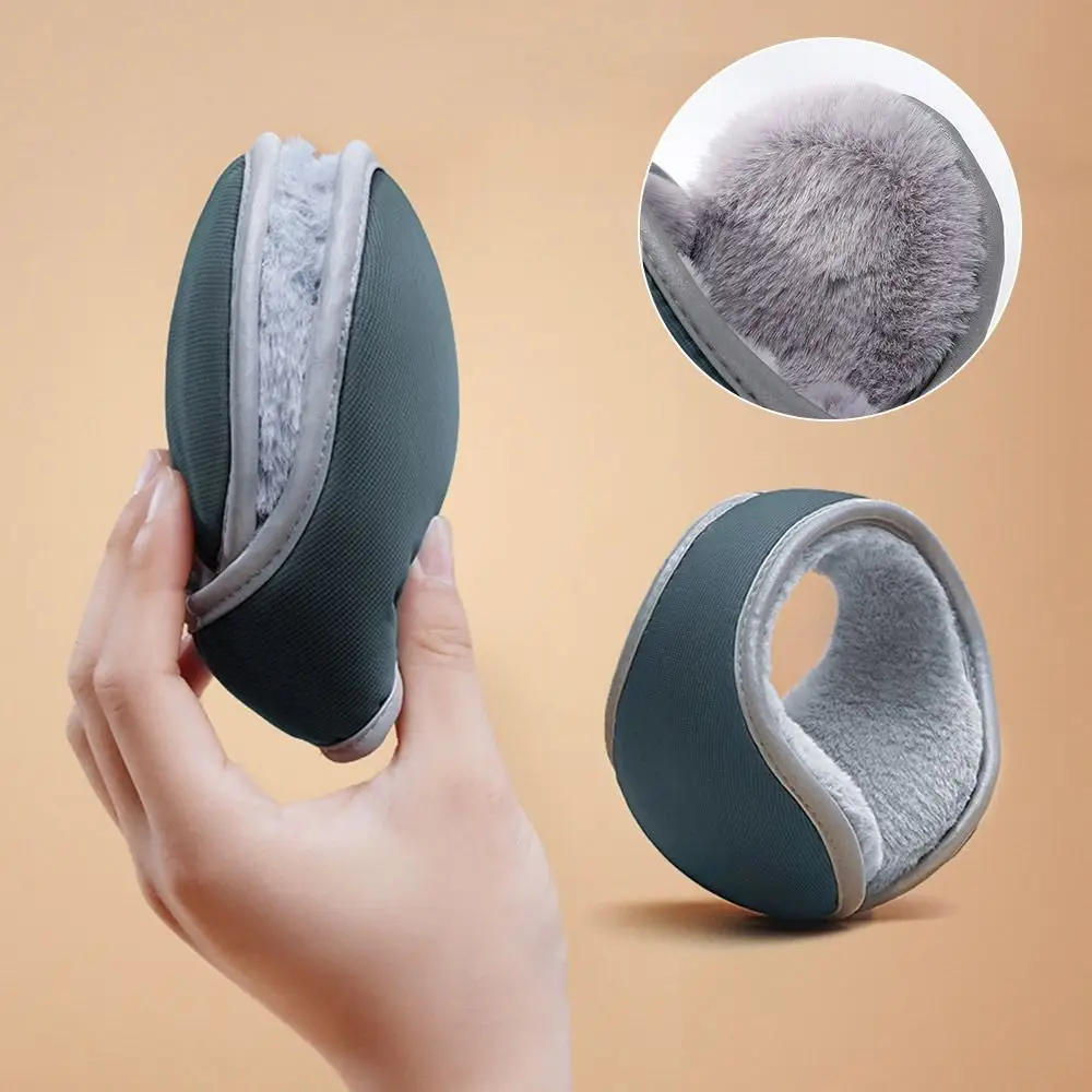 

Ear Protection Plush Waterproof Ear Muffs Soft Fluffy Earflaps Cosy Warm Ear Warmer Men Women