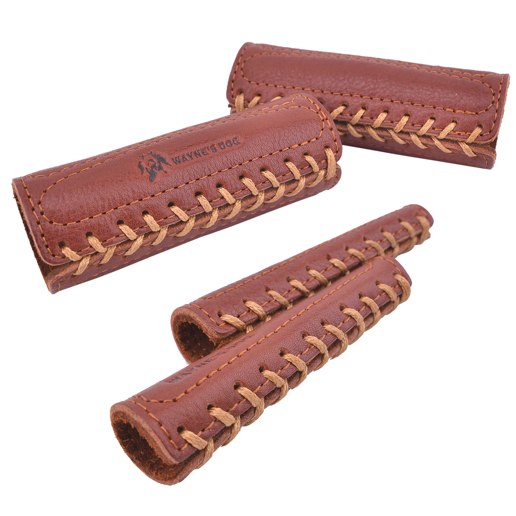 Handmade Leather Motorcycle Handlebar Grips Cover With Brake Clutch Lever Covers Biker Handle Lever Cover