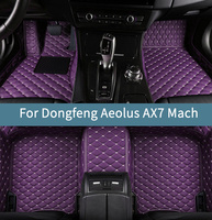 Car Floor Mats For Dongfeng Aeolus AX7 Mach  2021 2022 2023 2024 2025 2026 Floor Mats For Cars Waterproof Full Set