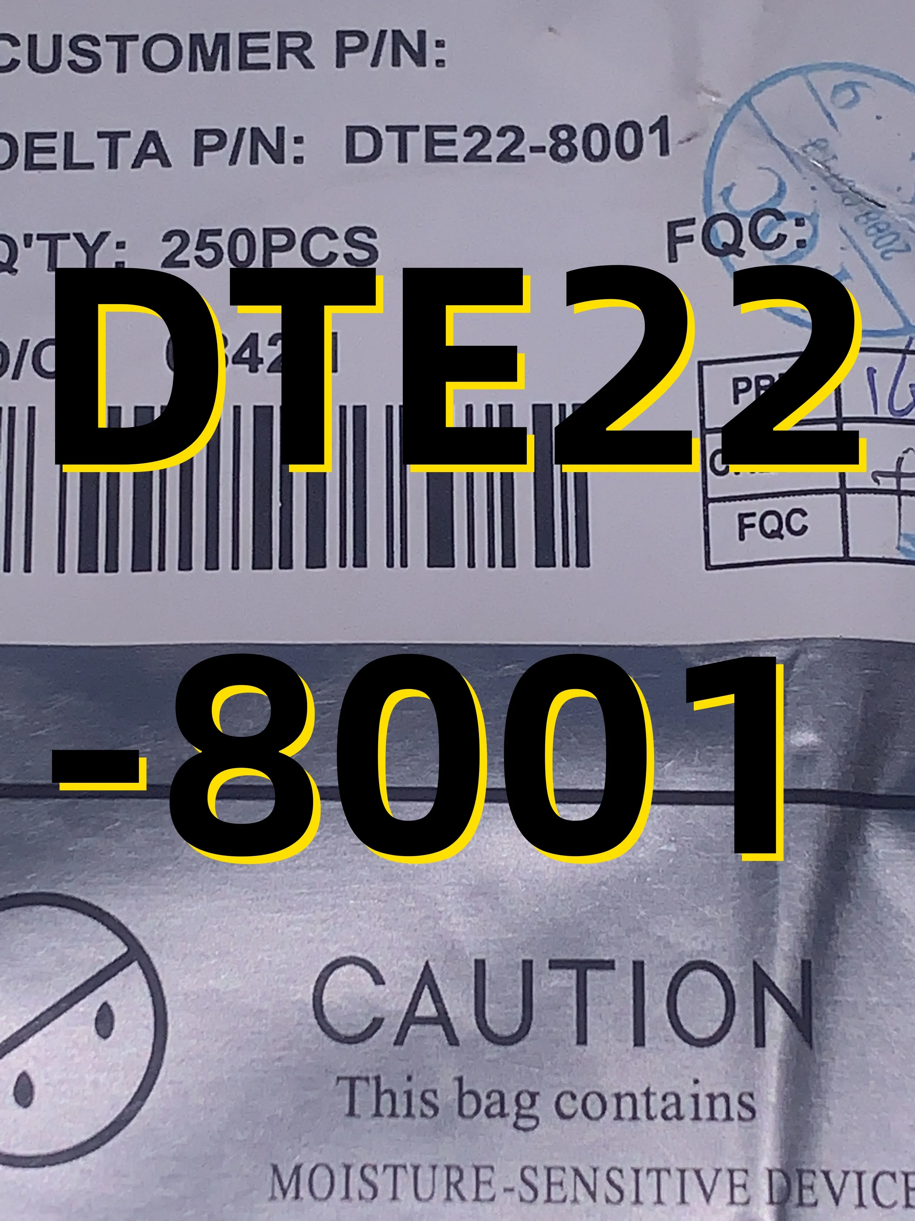 

Совершенно новые 10 шт. DTE22-8001