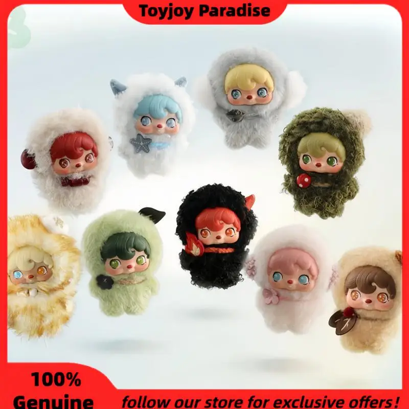 

Genuine Poukapouka Pocket Cosmos Series Blind Box Cute Vinyl Plush Dolls Bag Pendants Bag Charm Fashion Toy As Birthday Gifts