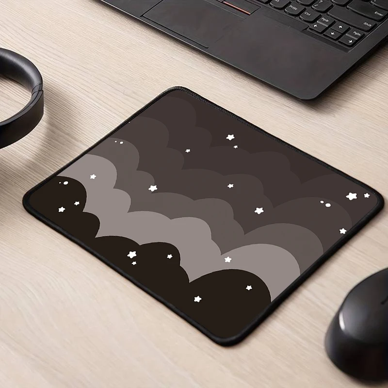 XS Desk Rug Kawaii Pink Cloud Cute Table Pad Gaming Small Mouse Mats Rubber Keyboard Mats 20x24cm Anti-slip Best Choice Mice Pad