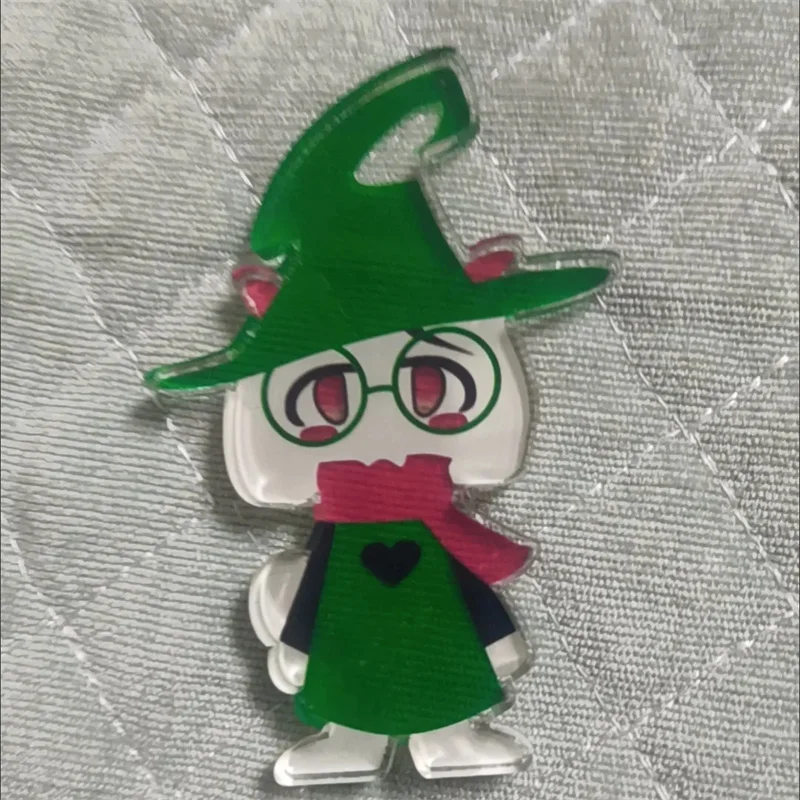Spiel DELTARUNE Ralsei Cosplay Stand Platte Acryl Desktop Modell Ornament Figur Zubehör Geschenke Mode Nette Requisiten