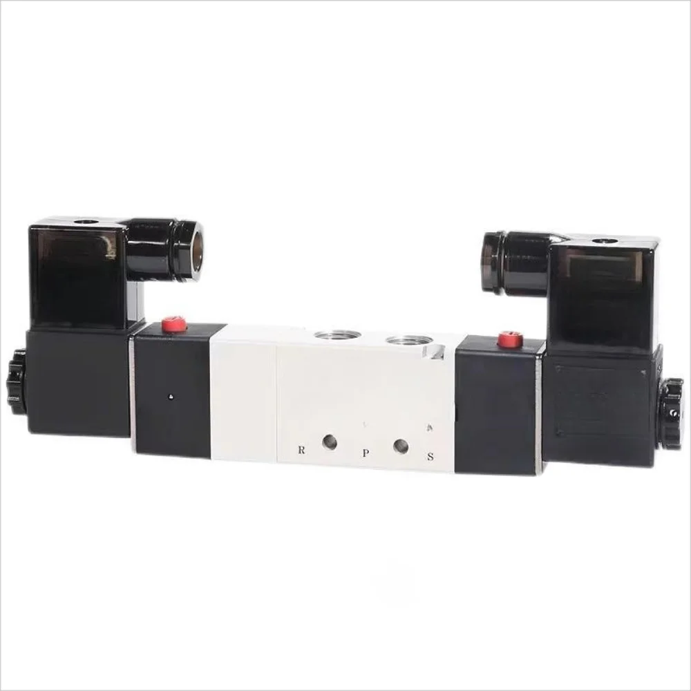 

4M220 2-Position 5-Way Solenoid Valve FlyingBull | Plate Connected Double Electronically Controlled Reversing Valve