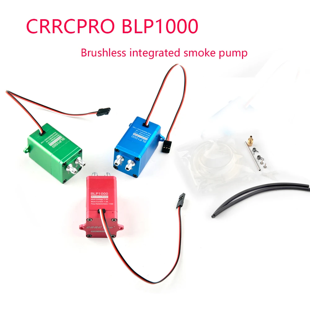 

happymodel CRRCPRO BLP1000 Brushless integrated smoke Pump Adjustable Flow Fuel pump for turbojet gasoline engines