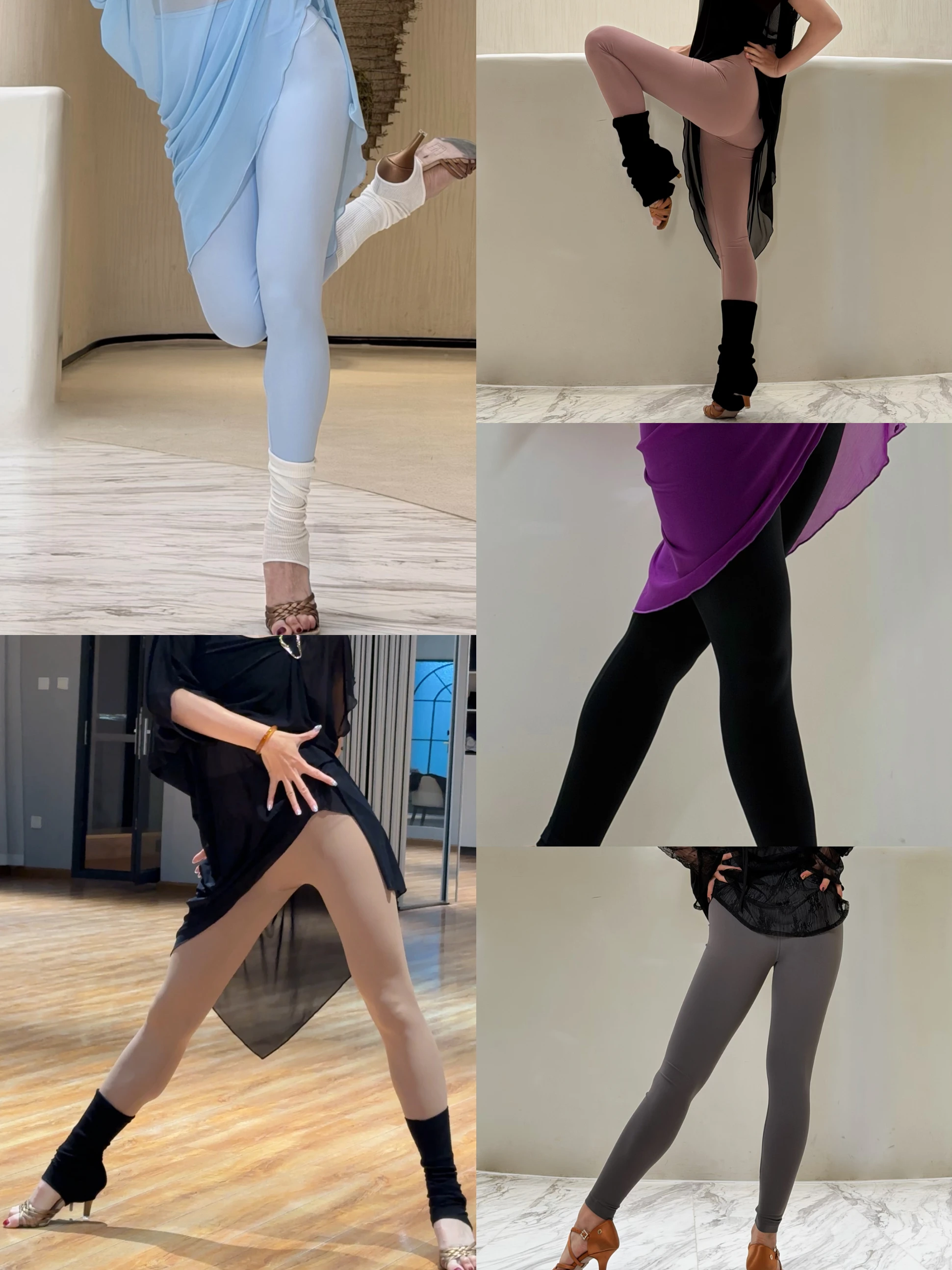 

Костюмы для латинских танцев 2025, тренировочные брюки, брюки для йоги с высокой талией, спортивные штаны, одежда для тренировок по танцам чача, танго, самба, DQL12166