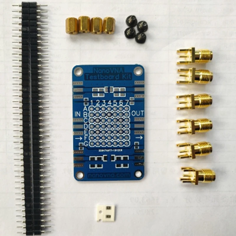 1Set Test Demo Board Replacement Parts Nanovna Testboard Kit VNA Test Demo Board