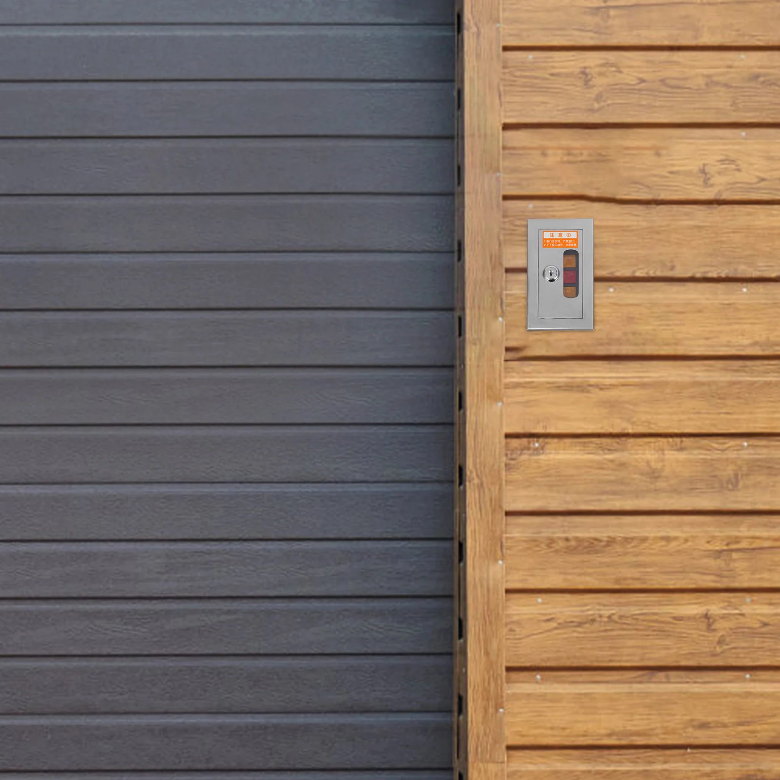 

Fireproof Rolling Shutter Door Controller Manual Push Button Switch Box For Mall Warehouse Control Station Box