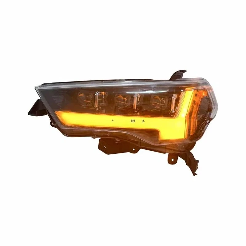 

For 4 Light Emitting Diode Headlamp 14-24 Modified DRL Streamer Headlamp Body Kit Upgrade Modified External