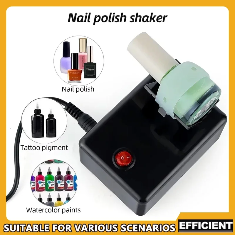 

Electric Nail Polish Shaker Tattoo Ink Pigment Mixer UV Gel Paint Liquid Bottle Anti-Caking Shaking Machine for Beauty Supplies