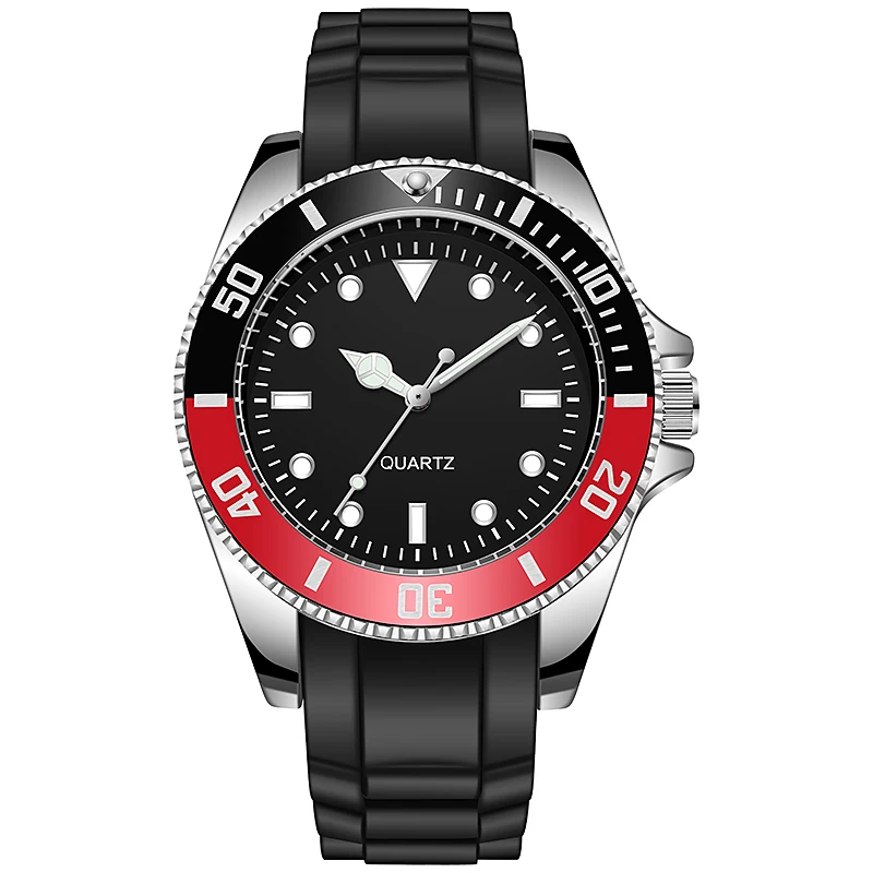TPW Taucheruhr im japanischen Uhrwerk, drehbare Lünette, Stoffarmband, 40-mm-Zifferblatt 7
