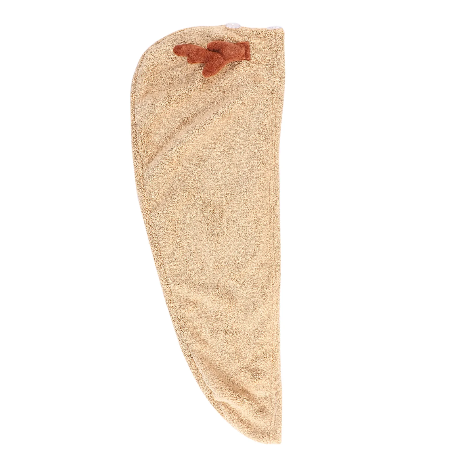 

Antler Hair Towel Cap Fast Drying Water Absorption Shower Wrap Thickened Microfiber Quick Dry Cap For Women Hair Drying
