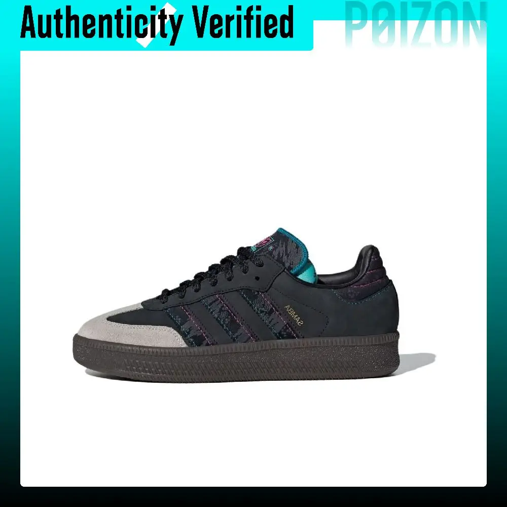 Adidas Originals SAMBA XLG Low top Skateboard Shoes Unisex Black ID1138