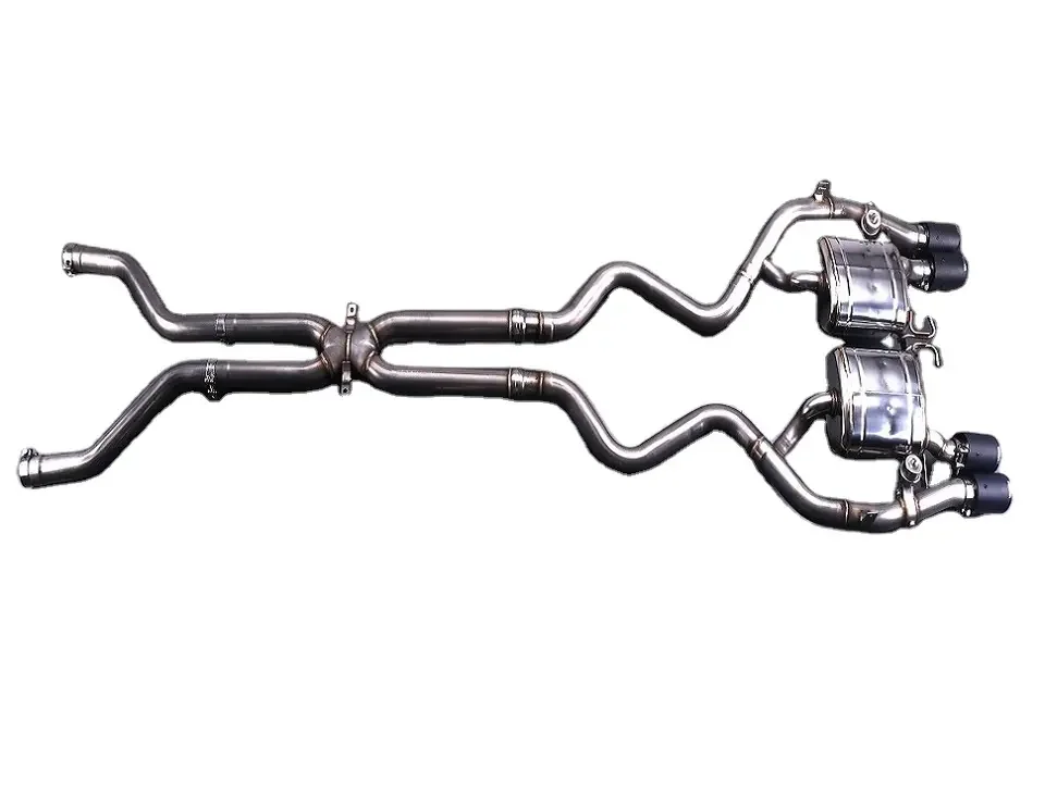 

Auto Titanium Valved Exhaust Pipe Muffler Silencers for M3