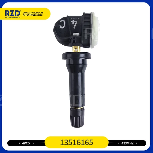 Imagen 2 del producto Sensor de presión de neumáticos TPMS de 433MHz para Chevrolet Cruze Malibu Silverado Equinox Impala Tahoe Volt Trailblazer 2015-2019 13598773