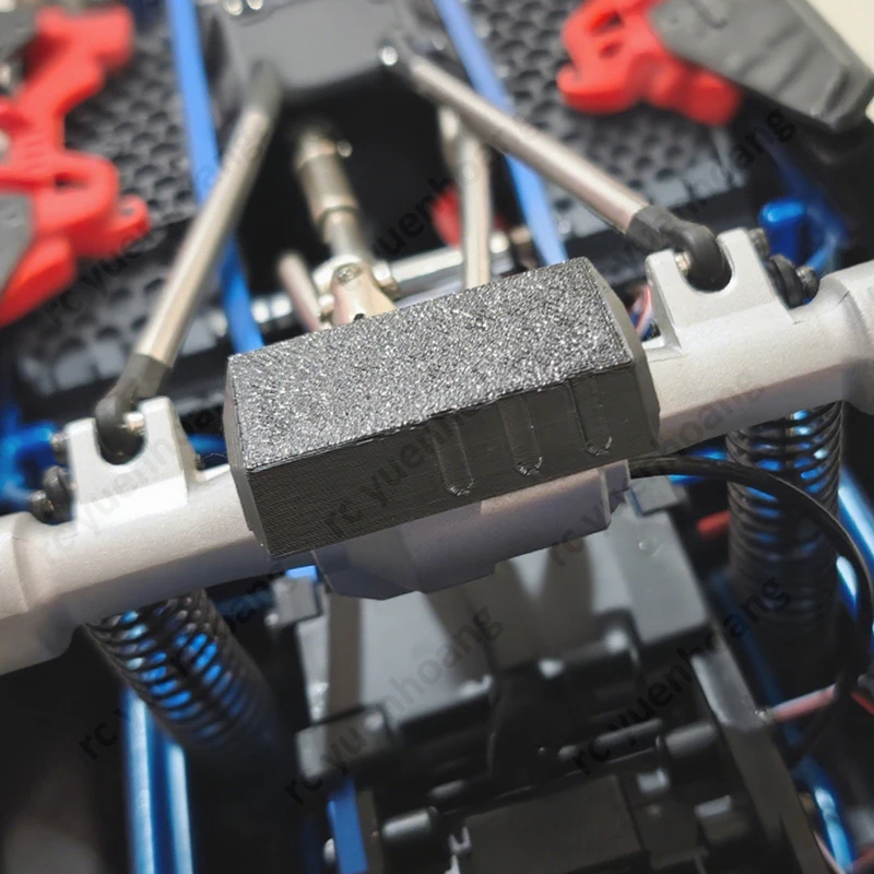 1Pair Armor Model Soft TPU Egg Protection Anti-collision Cushioning Screw Fixing Modified Parts for MJX H8P RC 4WD Climbing Car