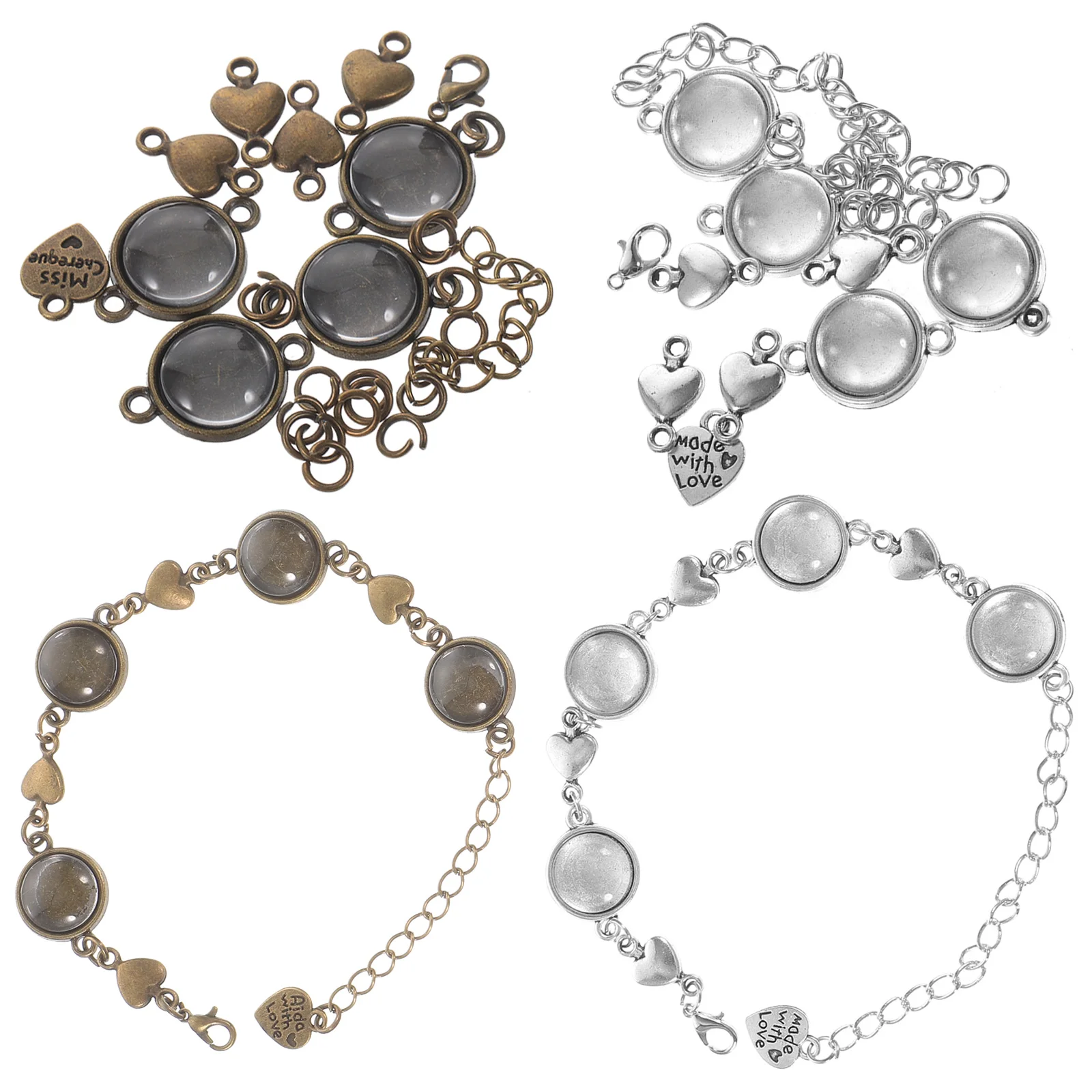 

10 шт., ободок для браслета, пустые браслеты, креативные DIY ювелирные изделия, аксессуары для сублимации, пустой браслет