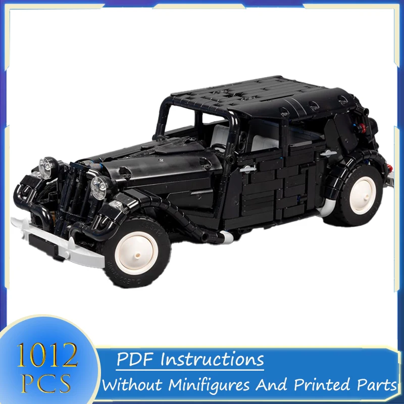 

Building Blocks Traction Avant Technical Classic Car Model DIY Assemble Bricks Creative Collection Toys Xmas Gifts