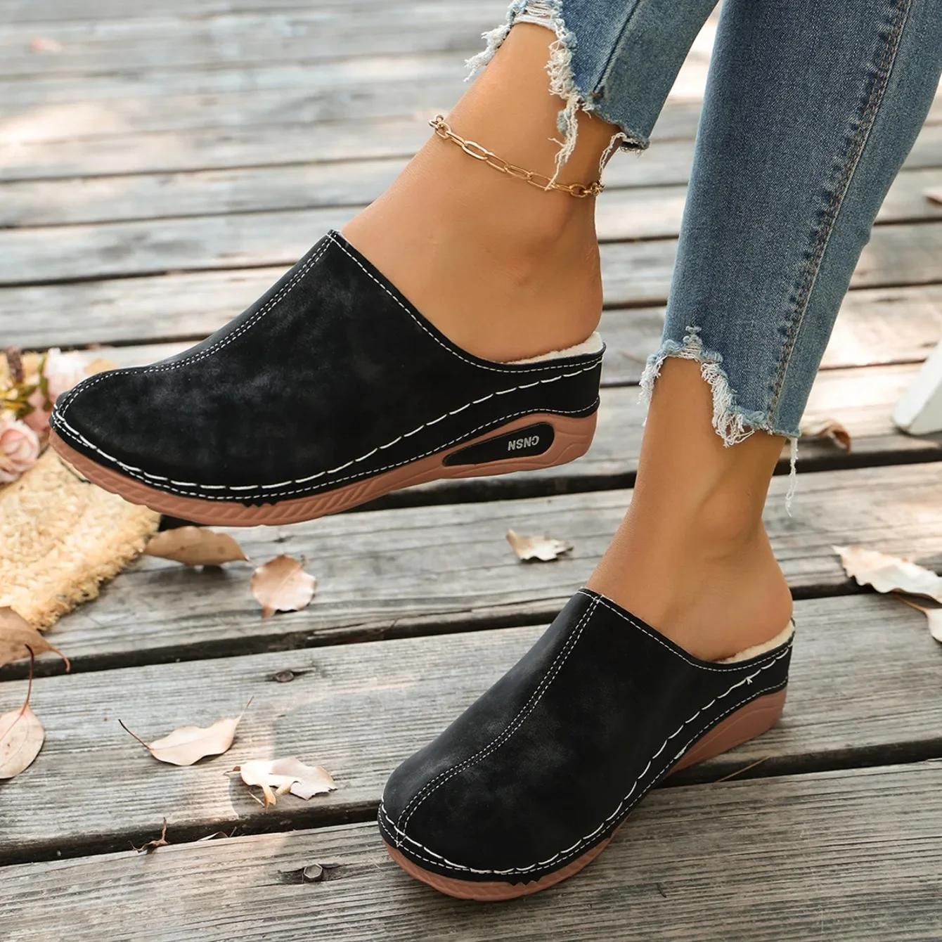 2026 Sommer Damen Pantoffeln Strand Designer Schuhe Damen Casual Plateau-Sandalen Bequeme Slip-On Mode-Slides Damen Mules – Detail 18