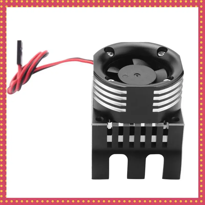 

B74A 42 мм вентилятор охлаждения двигателя, радиатор со светодиодной подсветкой для Traxxas 1/10 E-Maxx E-Revo Summit Arrma 1/8 Kraton Talion Typhon