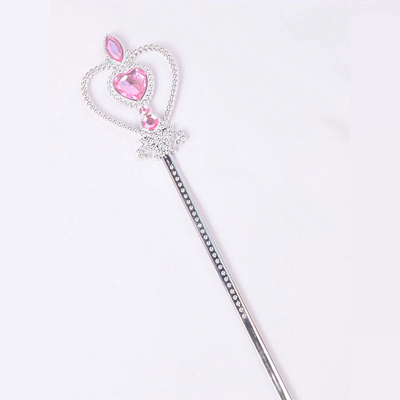 Ice and Snow Princess Magic Stick: Fantastic Love Princess Elsa Magic Wand Performance Dressing Up Stick