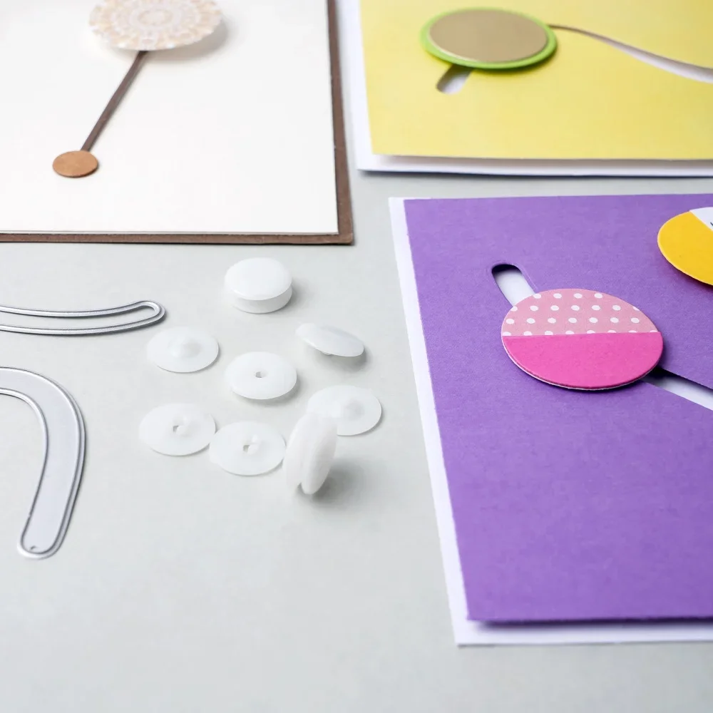 50 Paar Snap'n Slides für die Herstellung von Slider-Karten, Spinner-Schwenkarmkarten, runden ineinandergreifenden Scheiben, einfachen interaktiven Elementen, Snap Spin – Detail 5