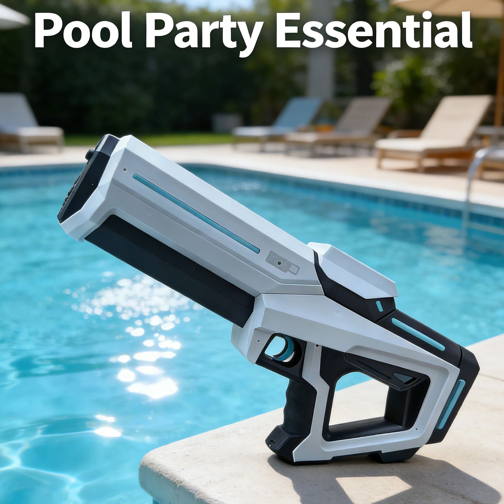 Electric Water Guns For Adults Powerful Squirt Automatic Water Suction Water Blasters Summer Outdoor Beach Toy For Boys Kid Gift view 5