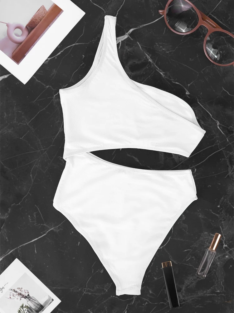 

2 шт./компл., однотонный женский бюстгальтер, комплект нижнего белья, сексуальное женское белье, женский бюстгальтер на одно плечо, купальник, трусы, костюм бикини