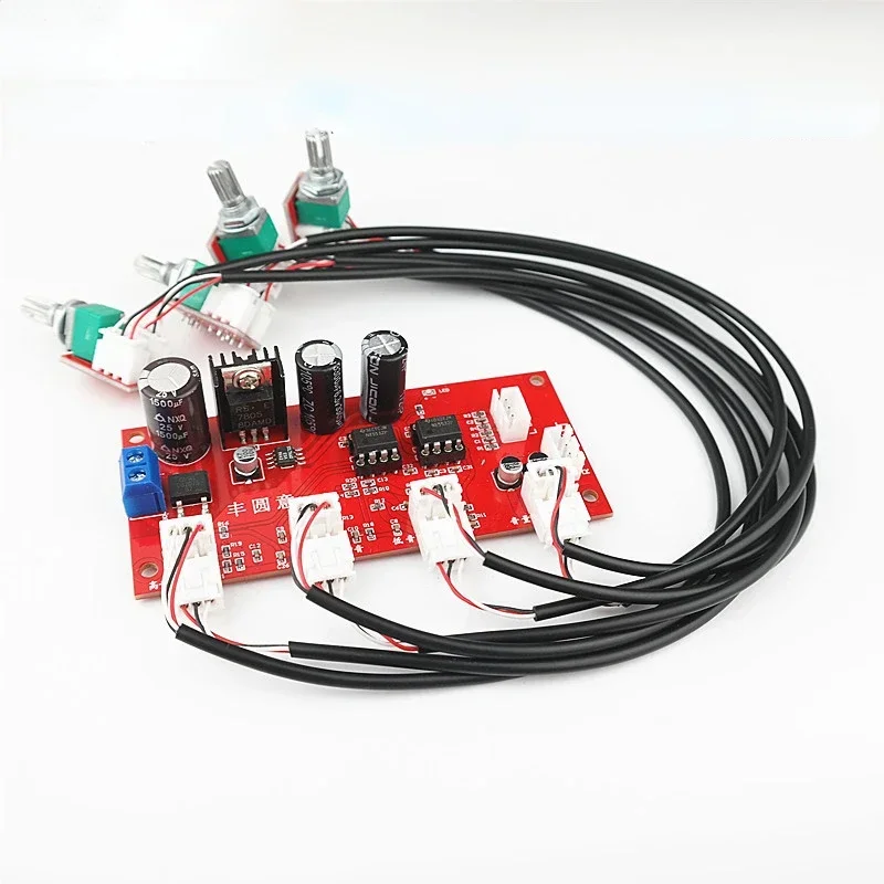 SOTAMIA HIFI オーディオマニア NE5532 プリアンプトーンボード高音中低音ボリュームトーンコントロールステレオプリアンプ DIY ホームシアター