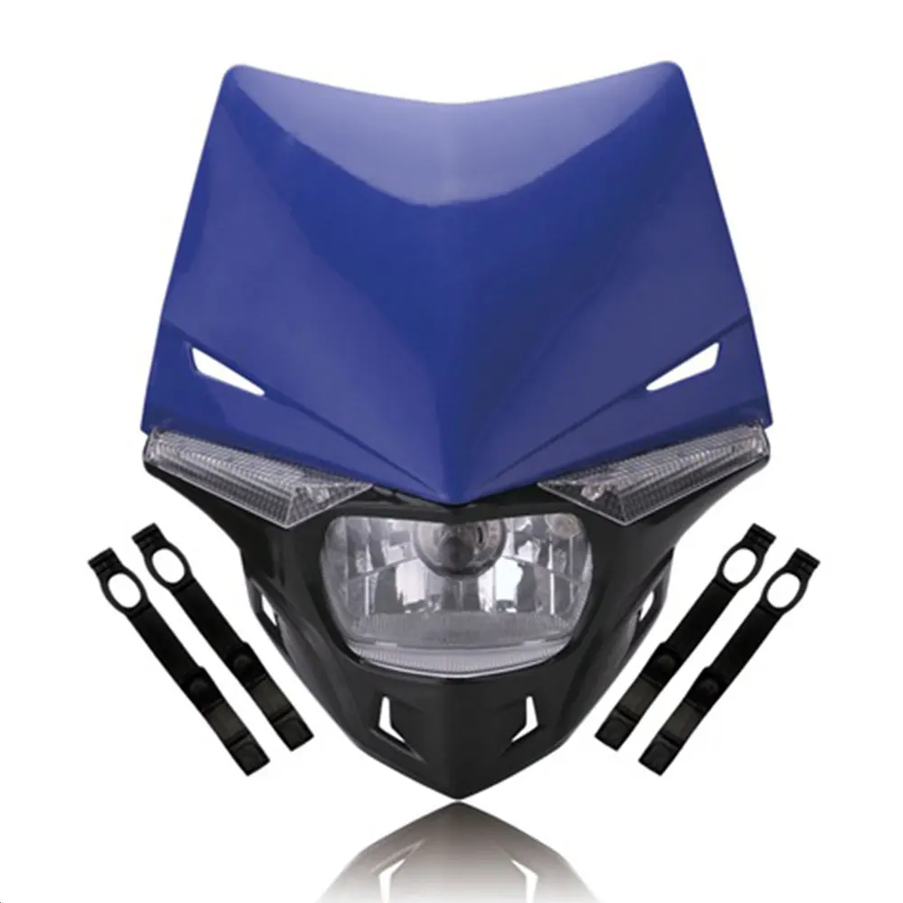 Universal H4 Motorcycle Head Light Motorcycle Led Headlamp  Assembly For KTM EXC SX SXF EXC MX SMR Enduro Supermoto Dirt Bike