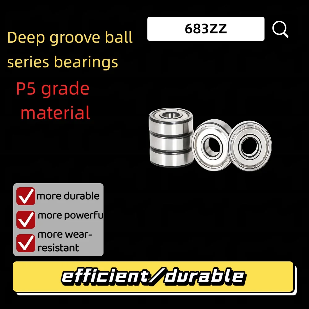 High-Speed P5 Bearing Steel Deep Groove Ball Bearing 683 684 685 686 687 688 689 694 695 696 697 698 699 Series Precision Balls
