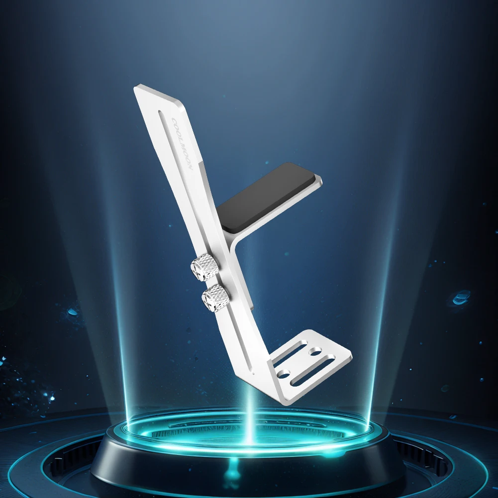 Computer Graphics Card Holder Aluminum Alloy Support Bracket for Cooling and Stability High Compatibility for Gaming and Mining